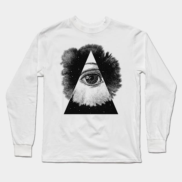 The Eye In The Sky Long Sleeve T-Shirt by expo